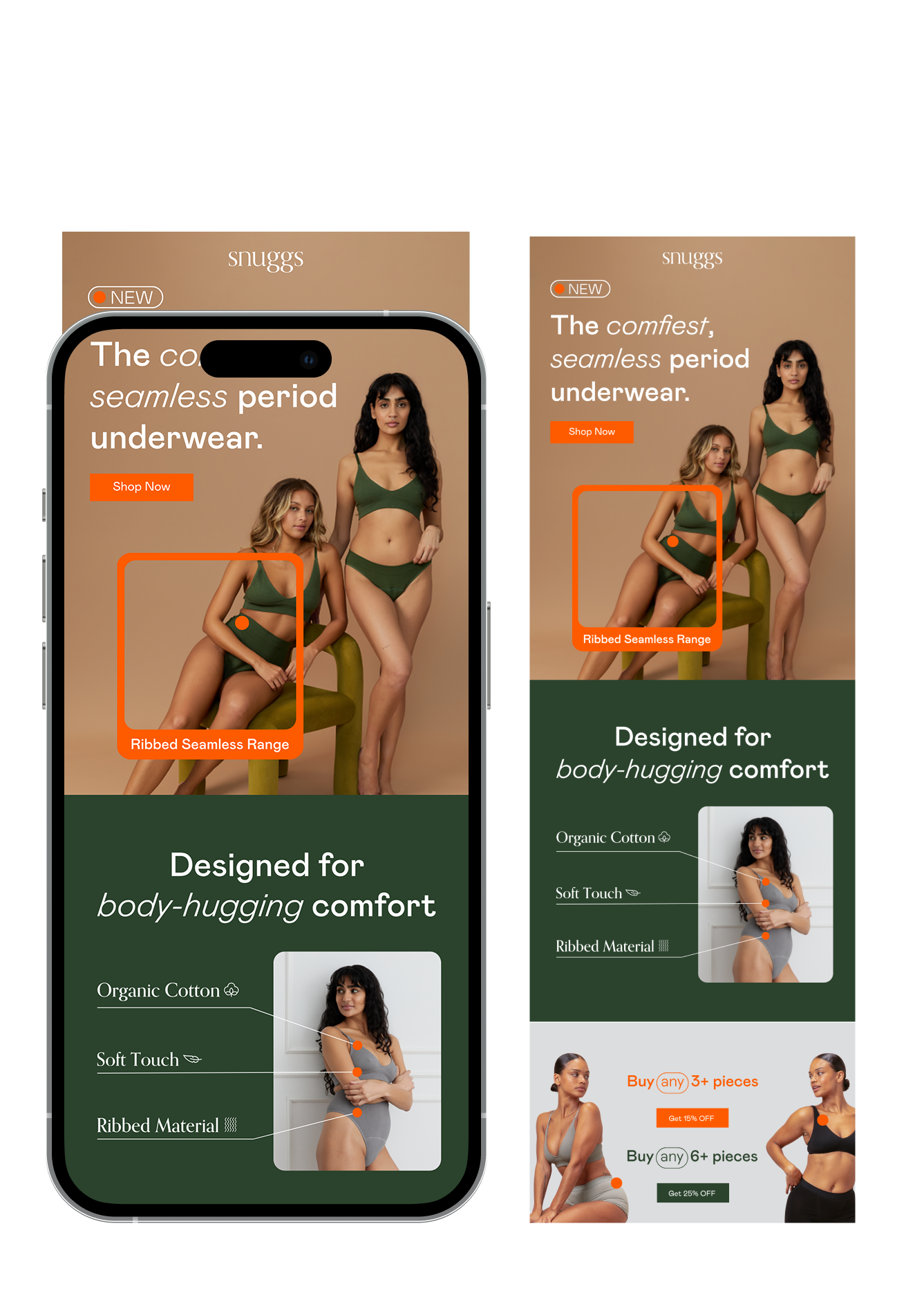snuggs — Seamless Range