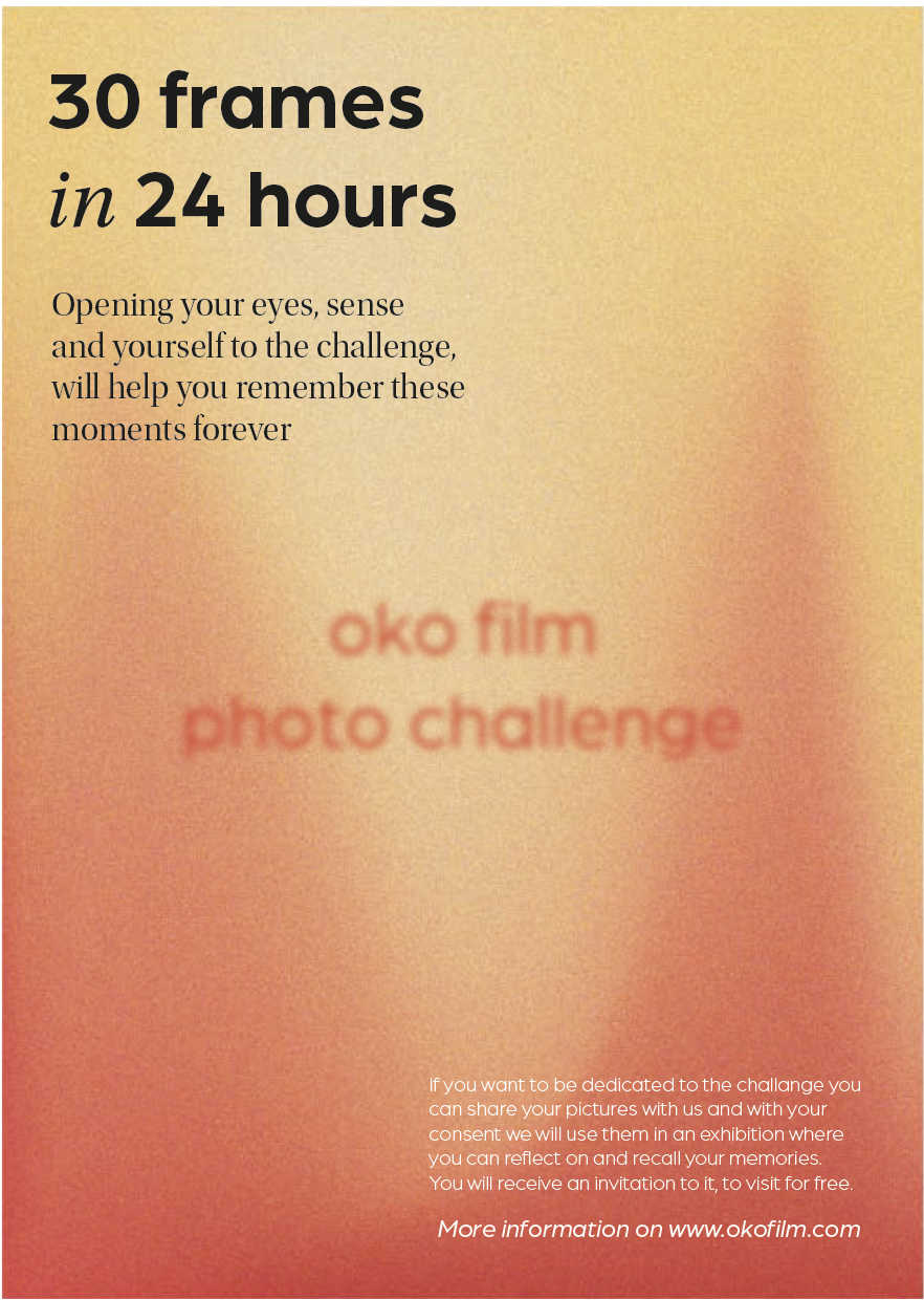OKO FILM photo challenge poster