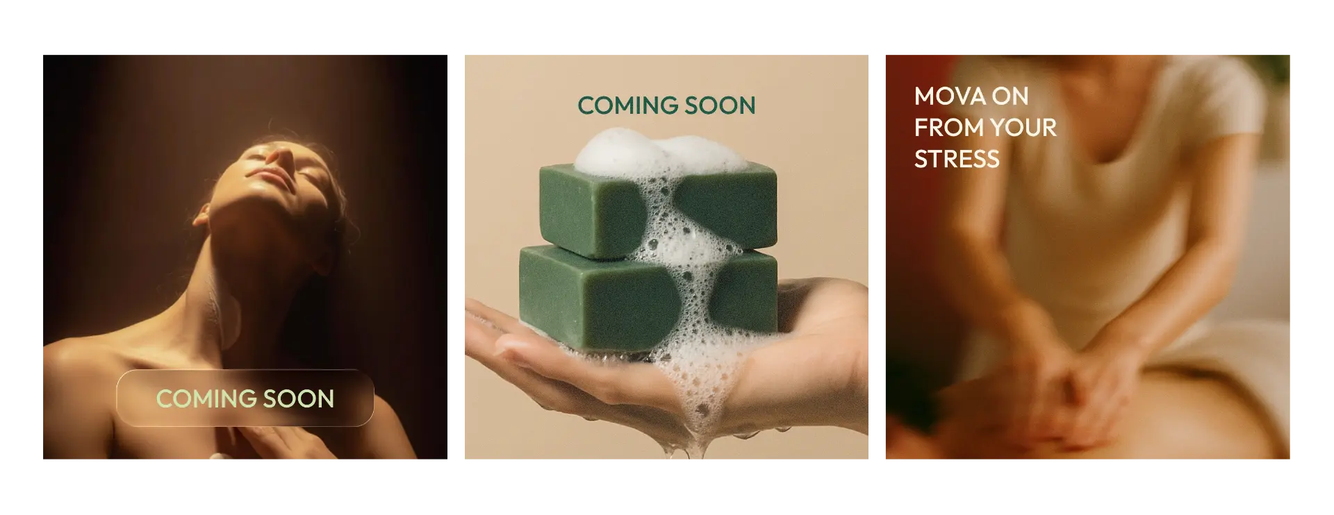 MOVA ON campaign visuals