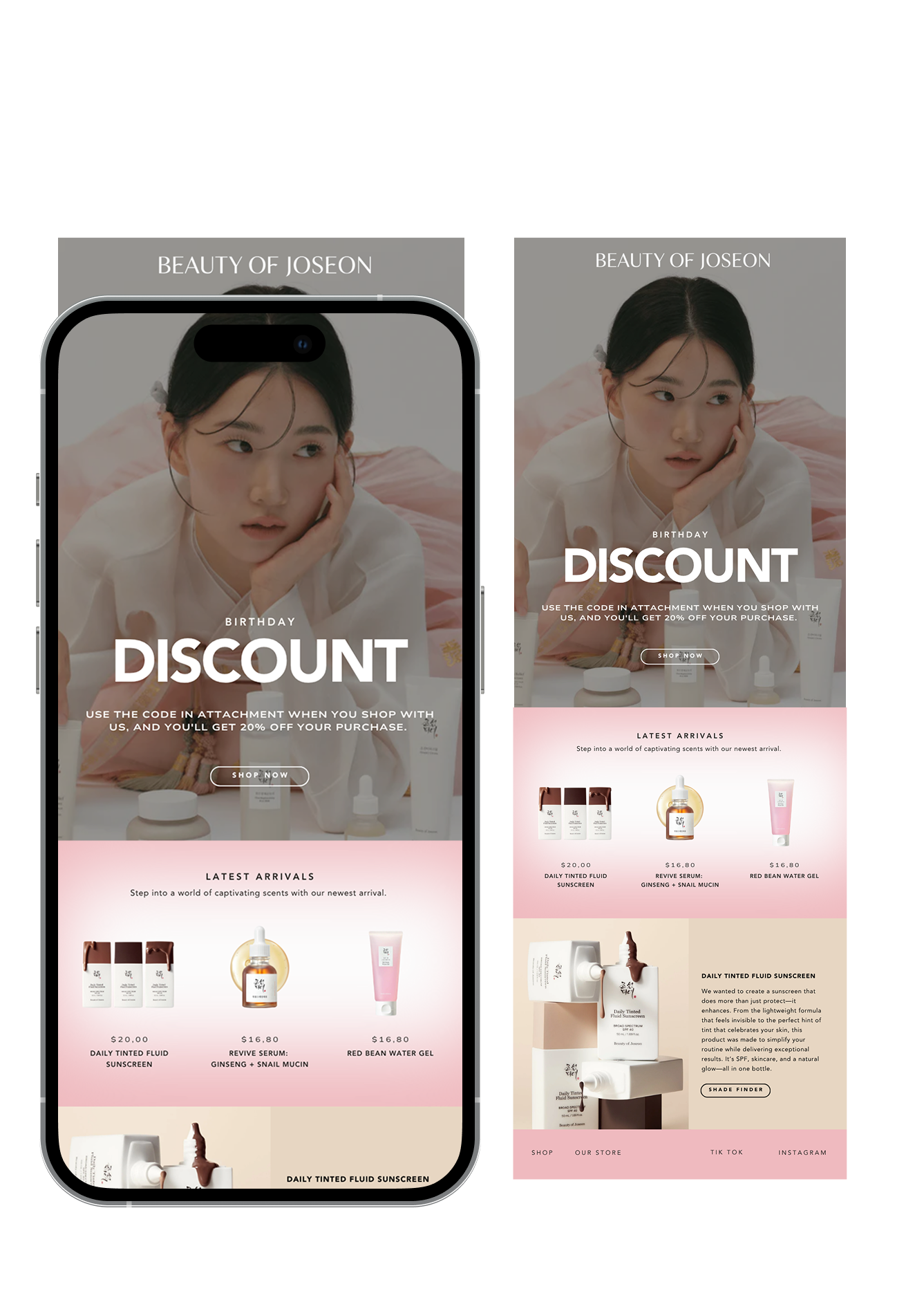 Beauty of Joseon — Birthday Discount